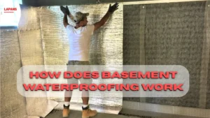 How does basement waterproofing work