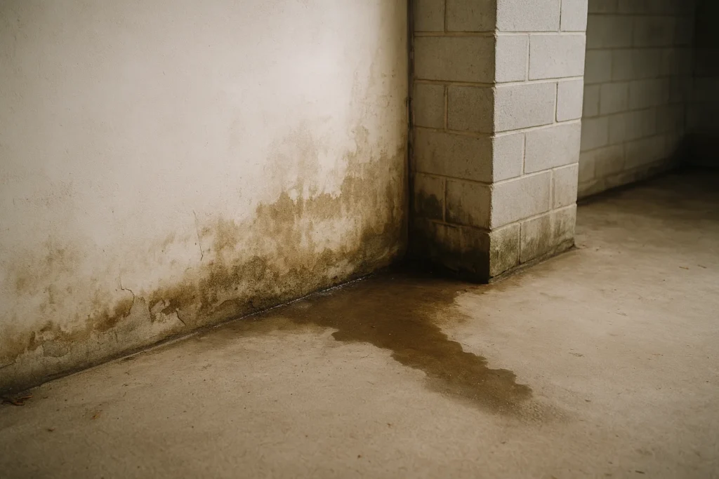 Common Causes of Dampness in Basements