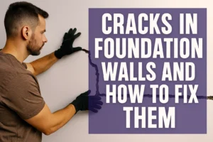 Cracks in Foundation Walls and How to Fix Them