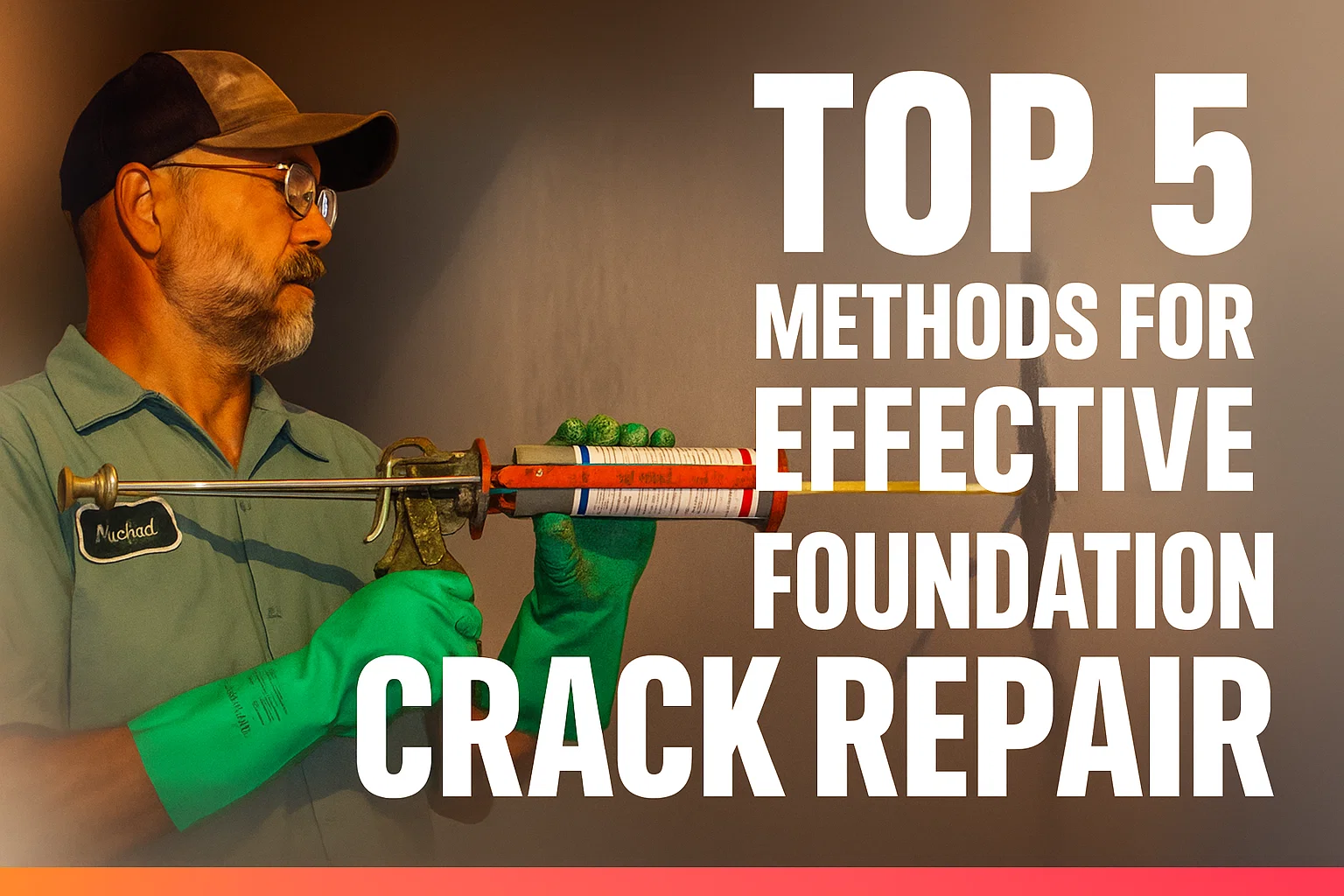 Top 5 Methods for Effective Foundation Crack Repair