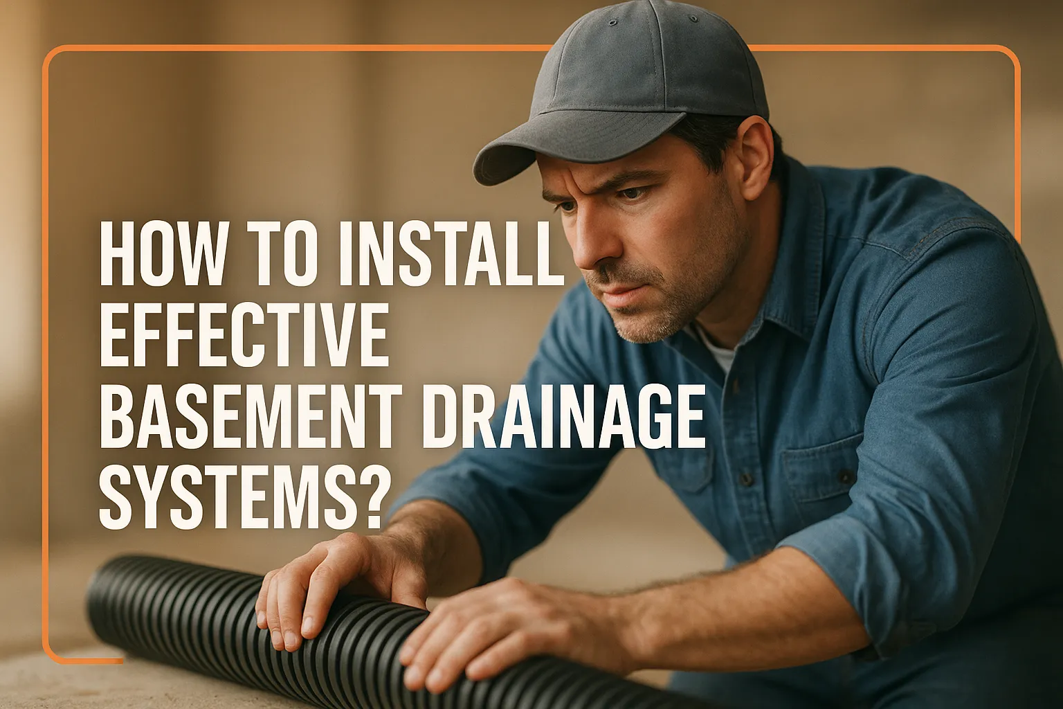 How to Install Effective Basement Drainage Systems?