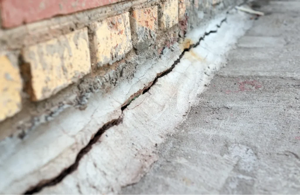 Crack in House Foundation vs. Crack in Foundation of House