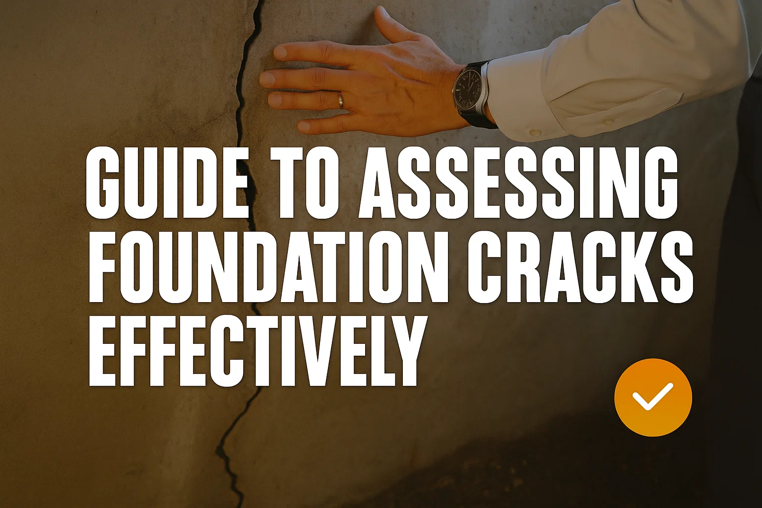 Guide to Assessing Foundation Cracks Effectively