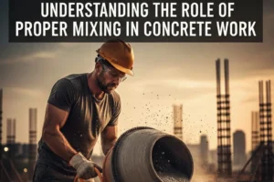 Understanding the Role of Proper Mixing in Concrete Work