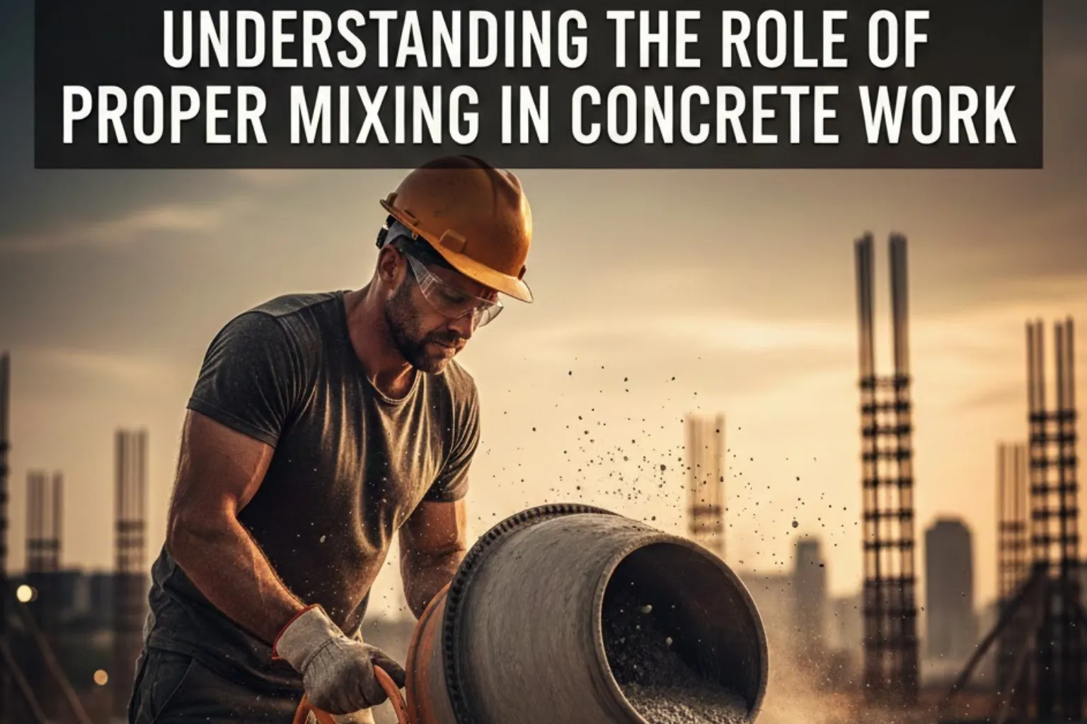 Understanding the Role of Proper Mixing in Concrete Work