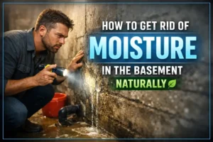 moisture in the basement