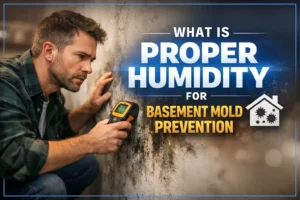 What is Proper Humidity for Basement Mold Prevention