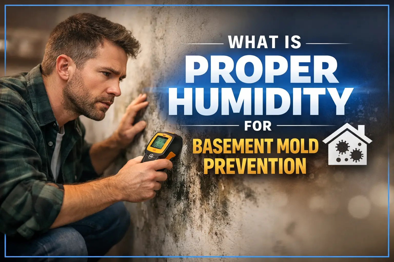 What is Proper Humidity for Basement Mold Prevention