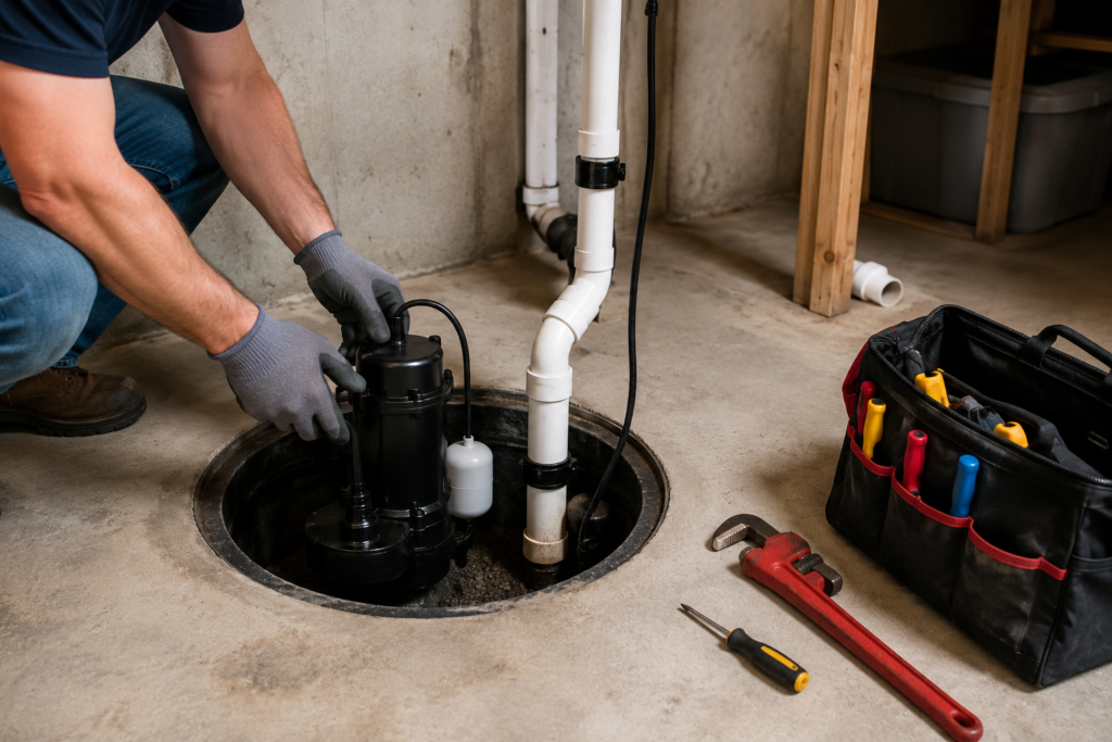Sump Pump Installation