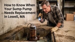 How to Know When Your Sump Pump Needs Replacement in Lowell, MA
