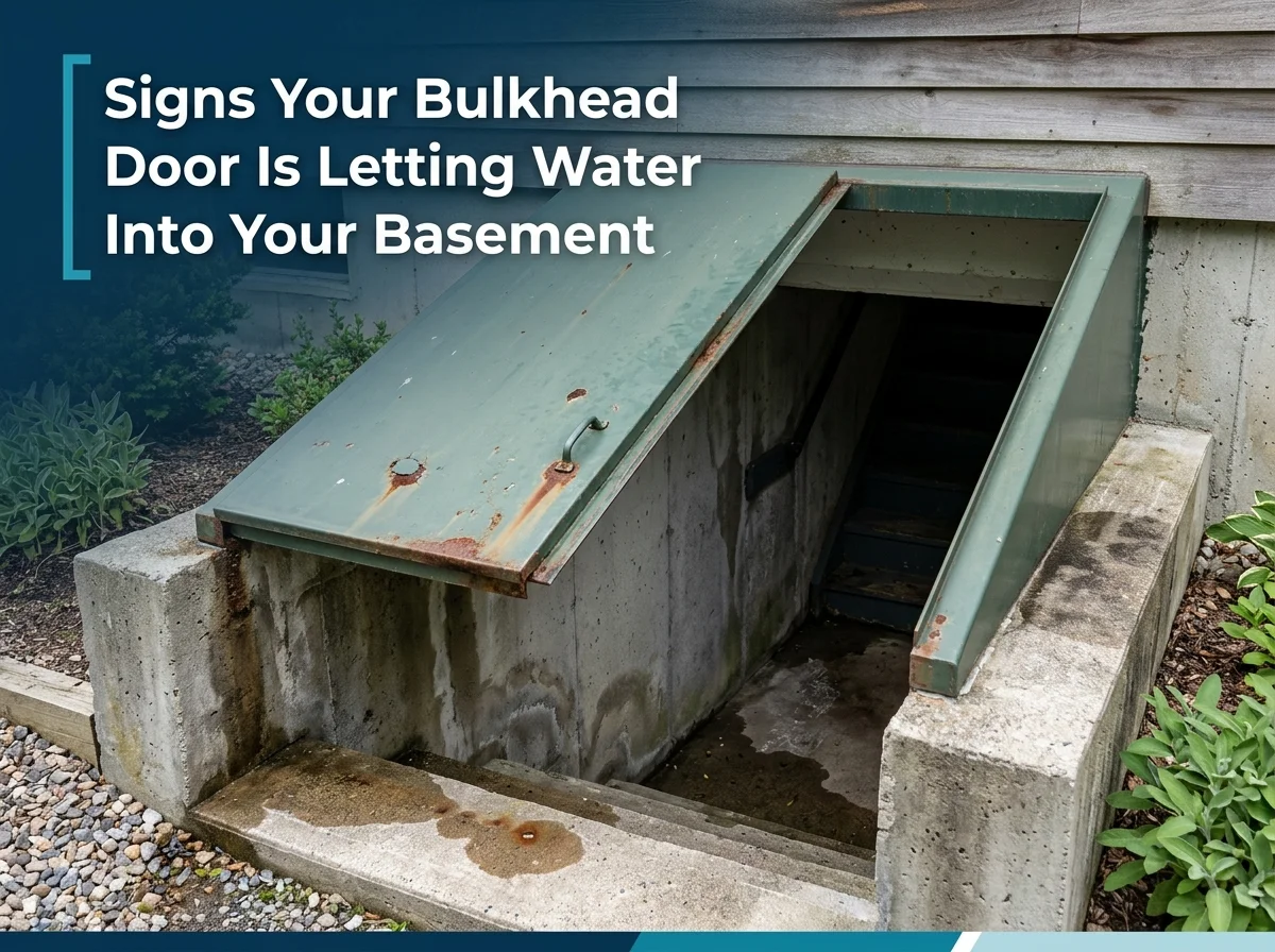 Signs Your Bulkhead Door Is Letting Water Into Your Basement