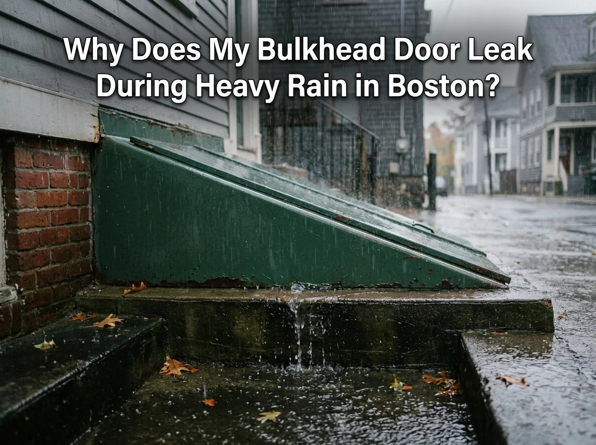 Why Does My Bulkhead Door Leak During Heavy Rain in Boston